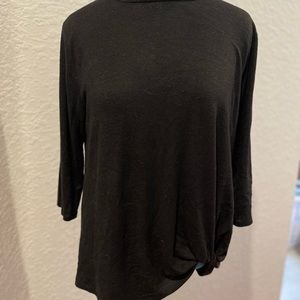 Matty M Sweater Light 3/4 Sleeves Gathered Like New Wears Big
